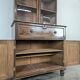 English mahogany secretary bookcase.