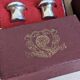 Silver salt and pepper shakers - Saint Médard