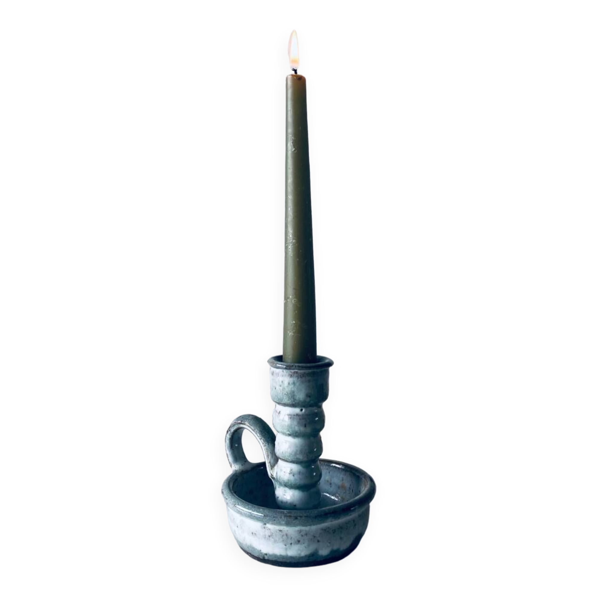 Black Valley sandstone candle holder