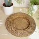 Canning and rattan tray