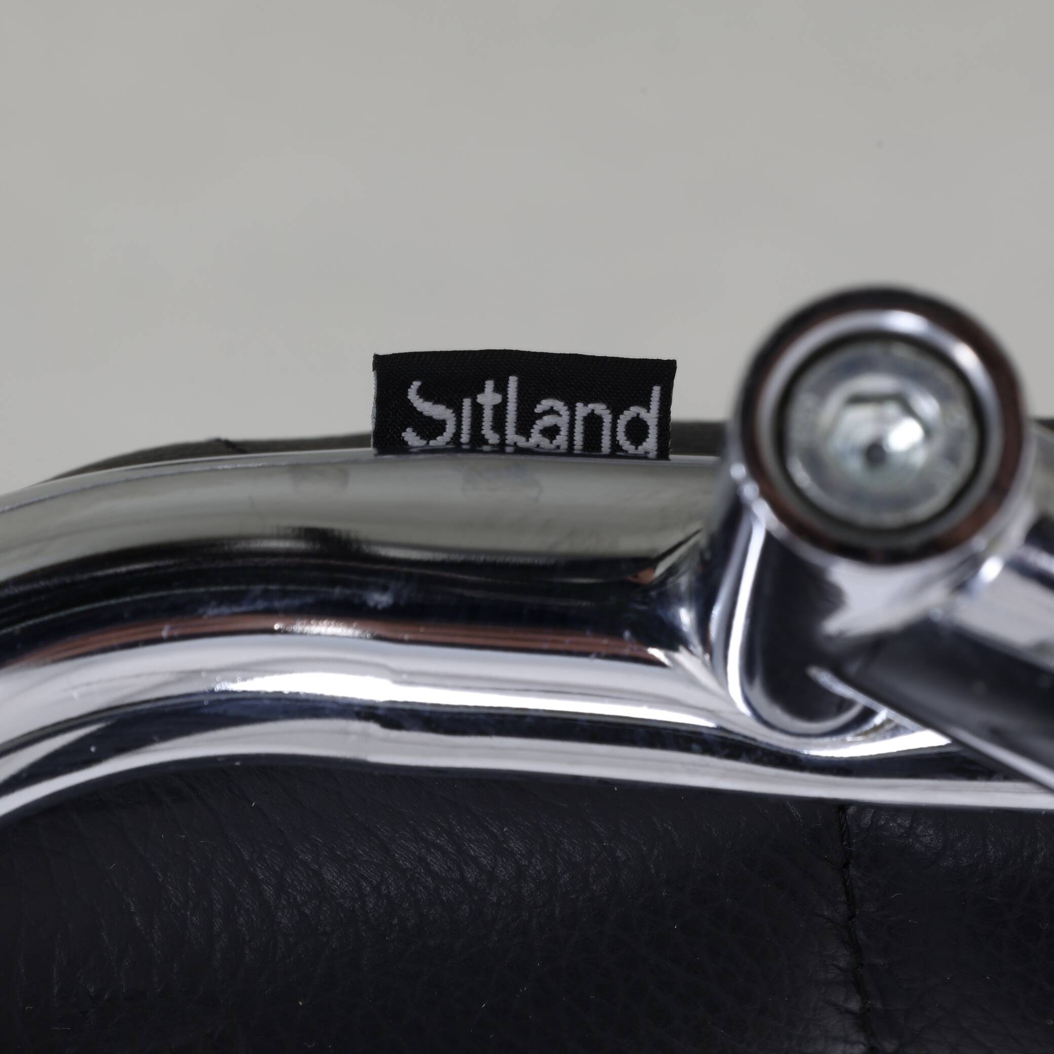 Chrome office chair by Sitland Italy, 2000s