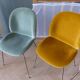 Set of 8 "Beetle Dining Chairs" by GUBI designed by GamFratesi