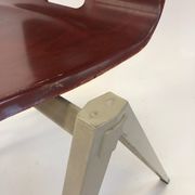 Lot of 4 vintage chairs Galvanitas S22 in the Netherlands