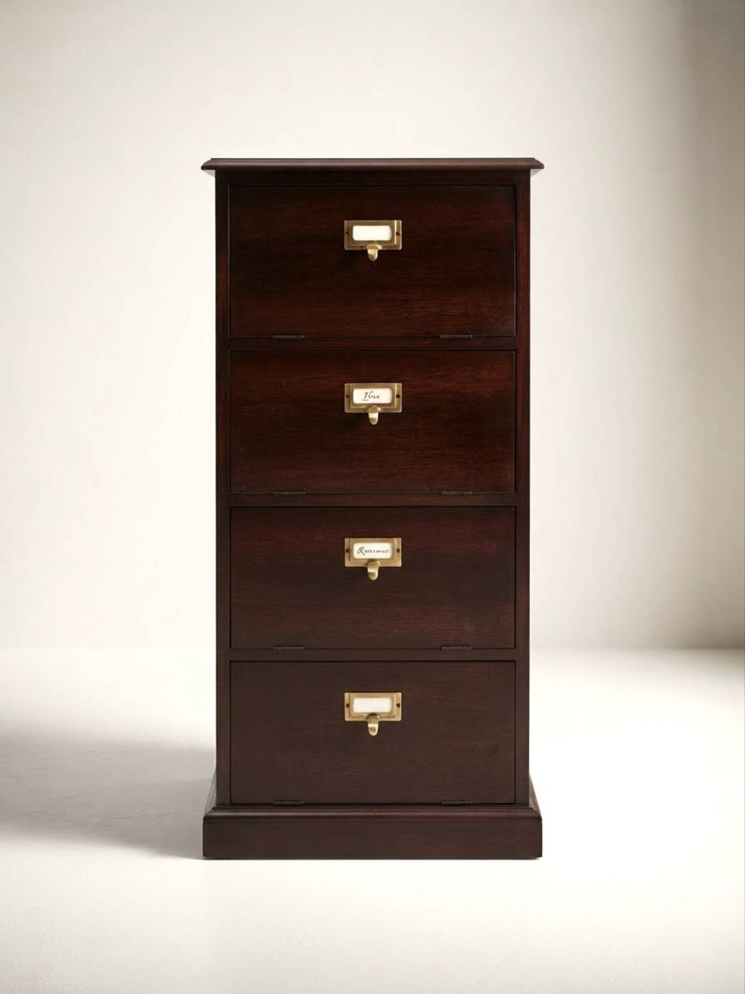 Mahogany veneer sorting furniture
