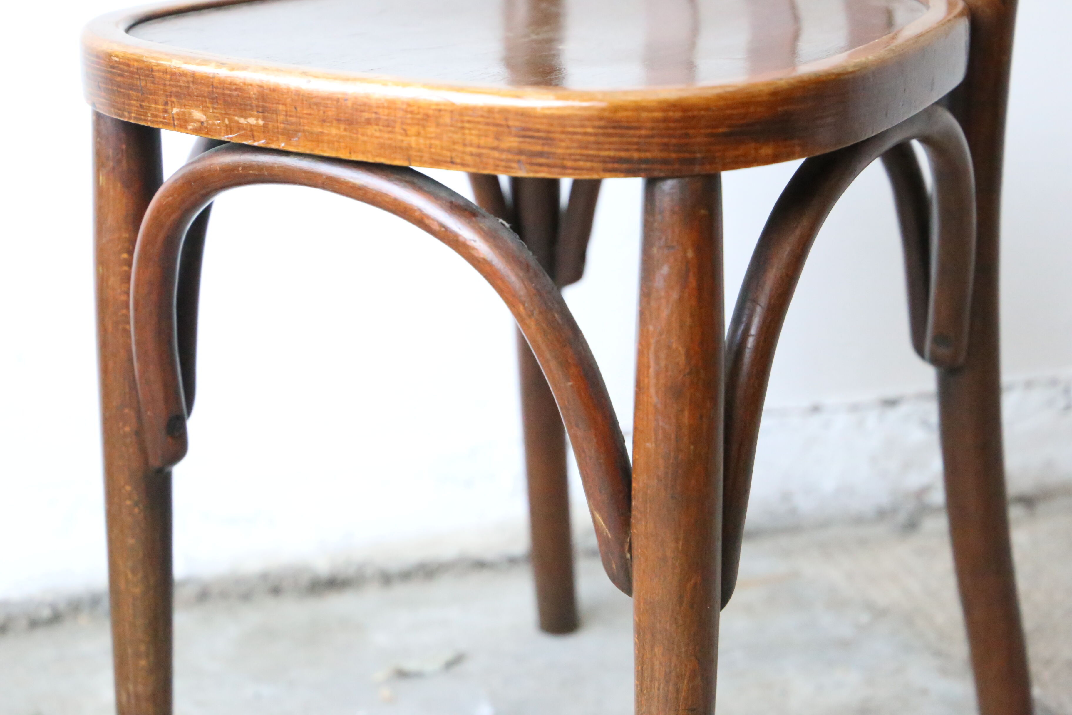 Bistro chair, wood, Mahieu