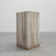 Late 20th century Modern solid oak wood pedestal, Belgium