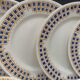 6 flat plates Maryse by Givors