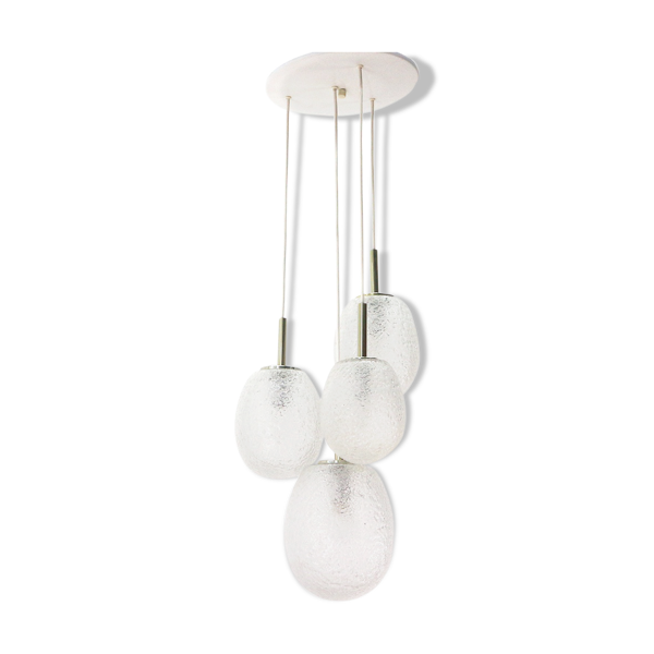 Suspension par Doria Leuchten, années 1960