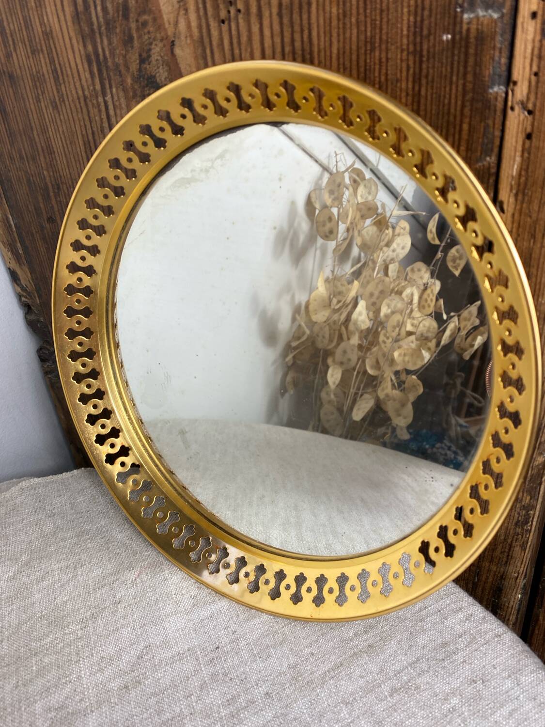 Oxydor mirrored tray, 1950s/60s