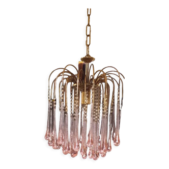 Waterfall Chandelier Murano Paolo Venini