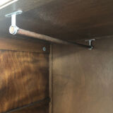 Wardrobe half wardrobe and old oak shelves