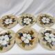 6 vintage flat plates 60 signed mbfa pornic decorations cynthia