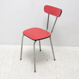 Pair of Czechoslovak colored formica cafe chairs, 1960´s