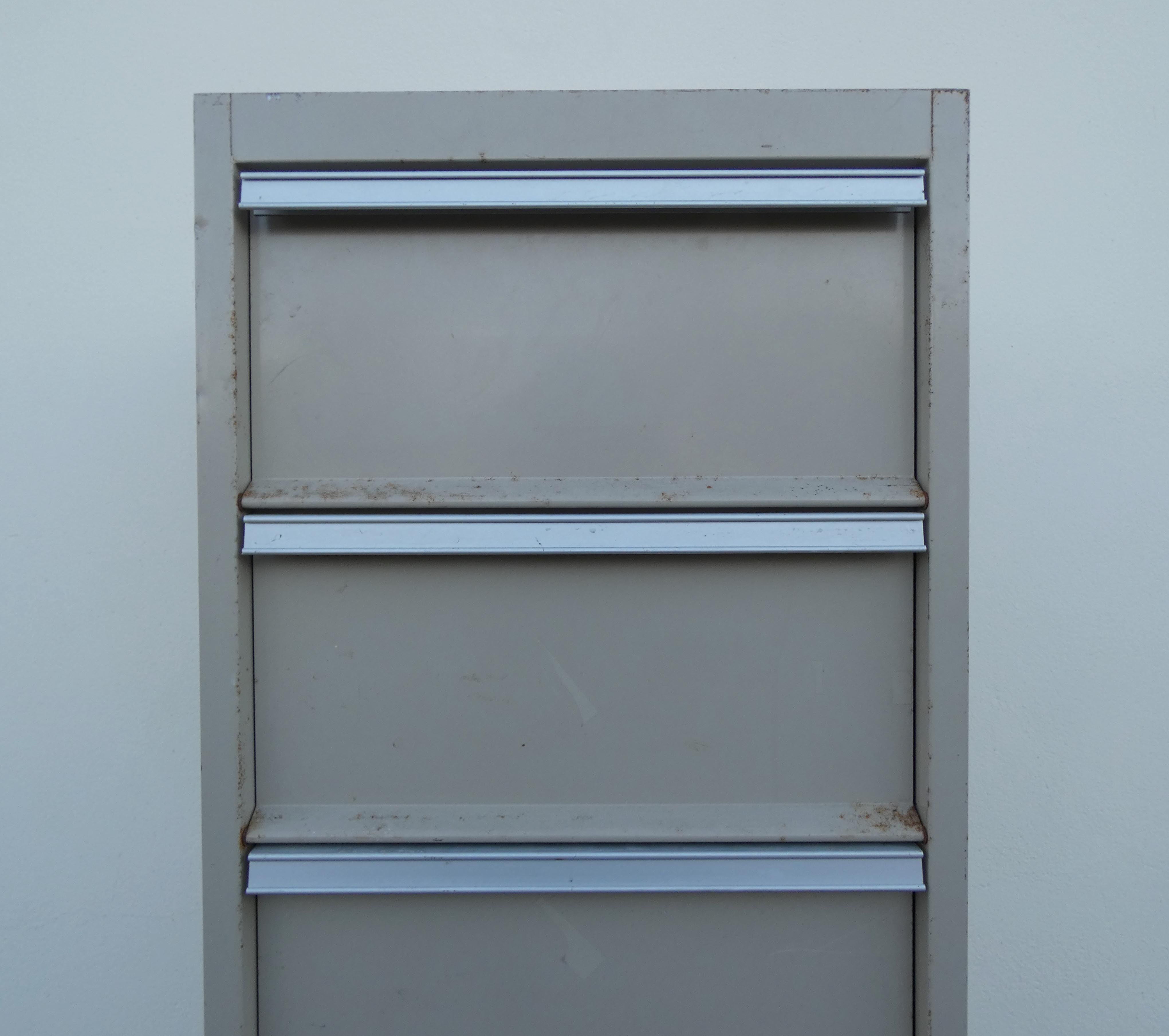 Metal storage locker