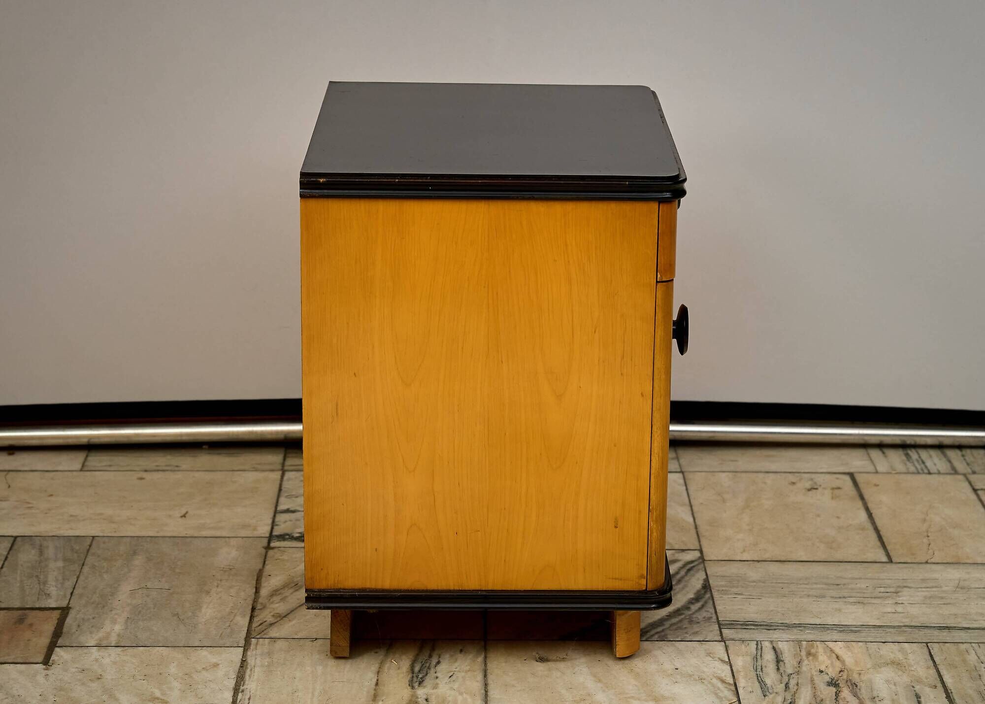 Mid-Century Nightstand by Jindrich Halabala for UP-Zavody