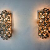 Pair of Palwa wall lights by Ernest Palm, 1960, Spain