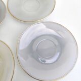 Arcopal coffee set 6 cups Pastel Harlequin