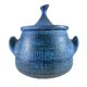 Jean De Lespinasse - Large soup tureen/ceramic container in blue - 1950s/1960s