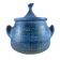 Jean De Lespinasse - Large soup tureen/ceramic container in blue - 1950s/1960s