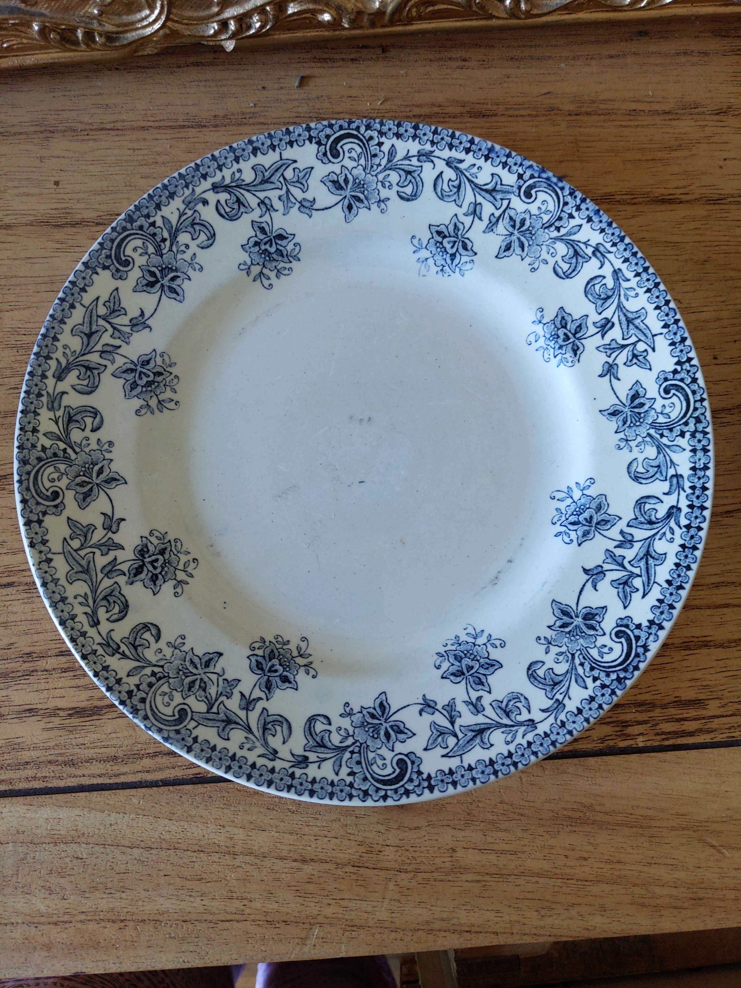 Plate old iron land saint Amand Jane docks franc comtois