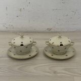 Bohemia Royal Ivory porcelain dinnerware set 1900