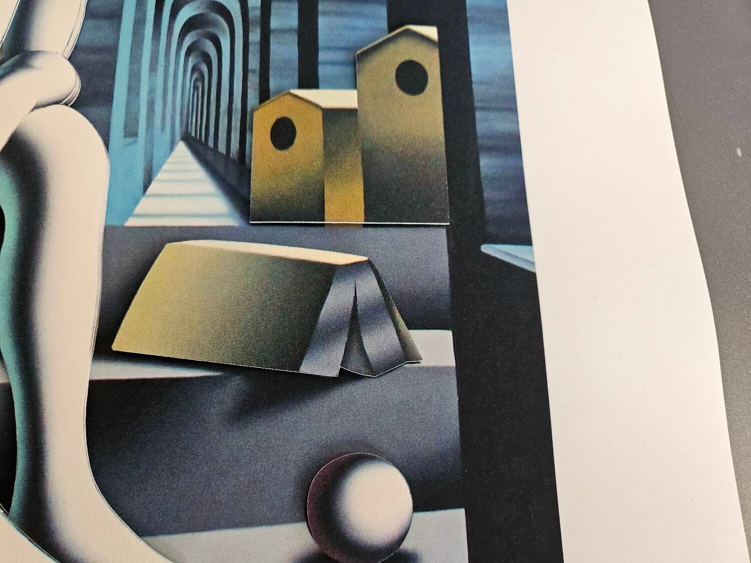 Mark Kostabi, Endless Enigma, conception 3D, 2016