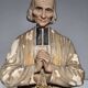 Religious Statuette of Saint John Vianney in plaster