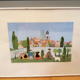 St. Paul's Lithograph
