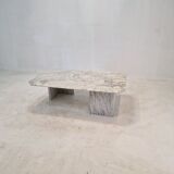 Italian marble coffee table 1970s