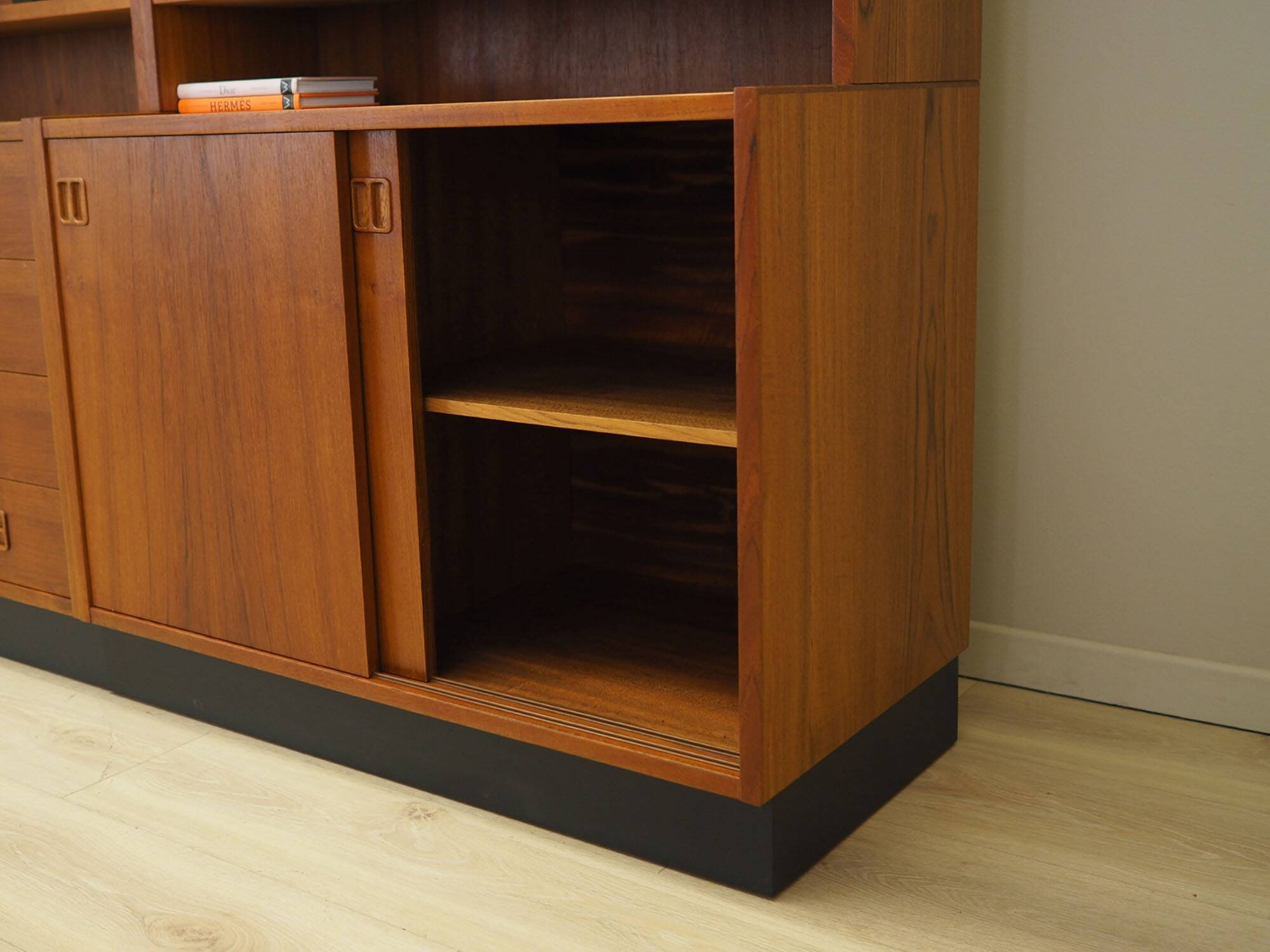 Set of three teak bookcases, Danish design, 1960s, made in Denmark