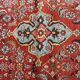 Handmade antique Persian Bidjar rug 4.5' x 5.6' (137cm x 170cm) 1900s - 1B740