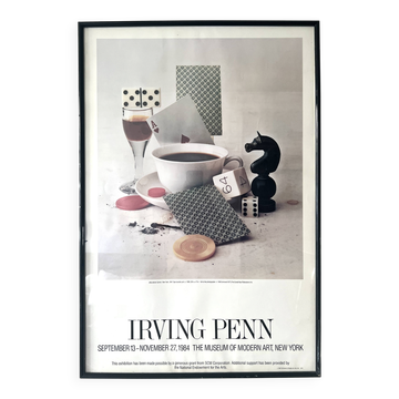 Original and official poster Moma New York, Irving Penn 1984