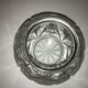 Structured glass sugar and chrome metal lid with built-in pliers