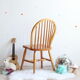 Windsor 60s cobble chair in solid wood