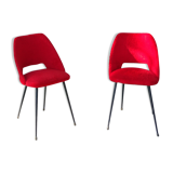 Chaises rouges