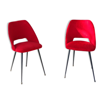 Red chairs