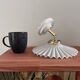 Opaline serrated wall light
