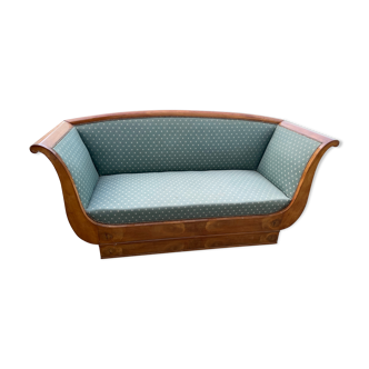 Louis Philippe bench in cherry veneer