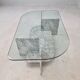 Italian Marble and Glass Coffee Table, 1980's