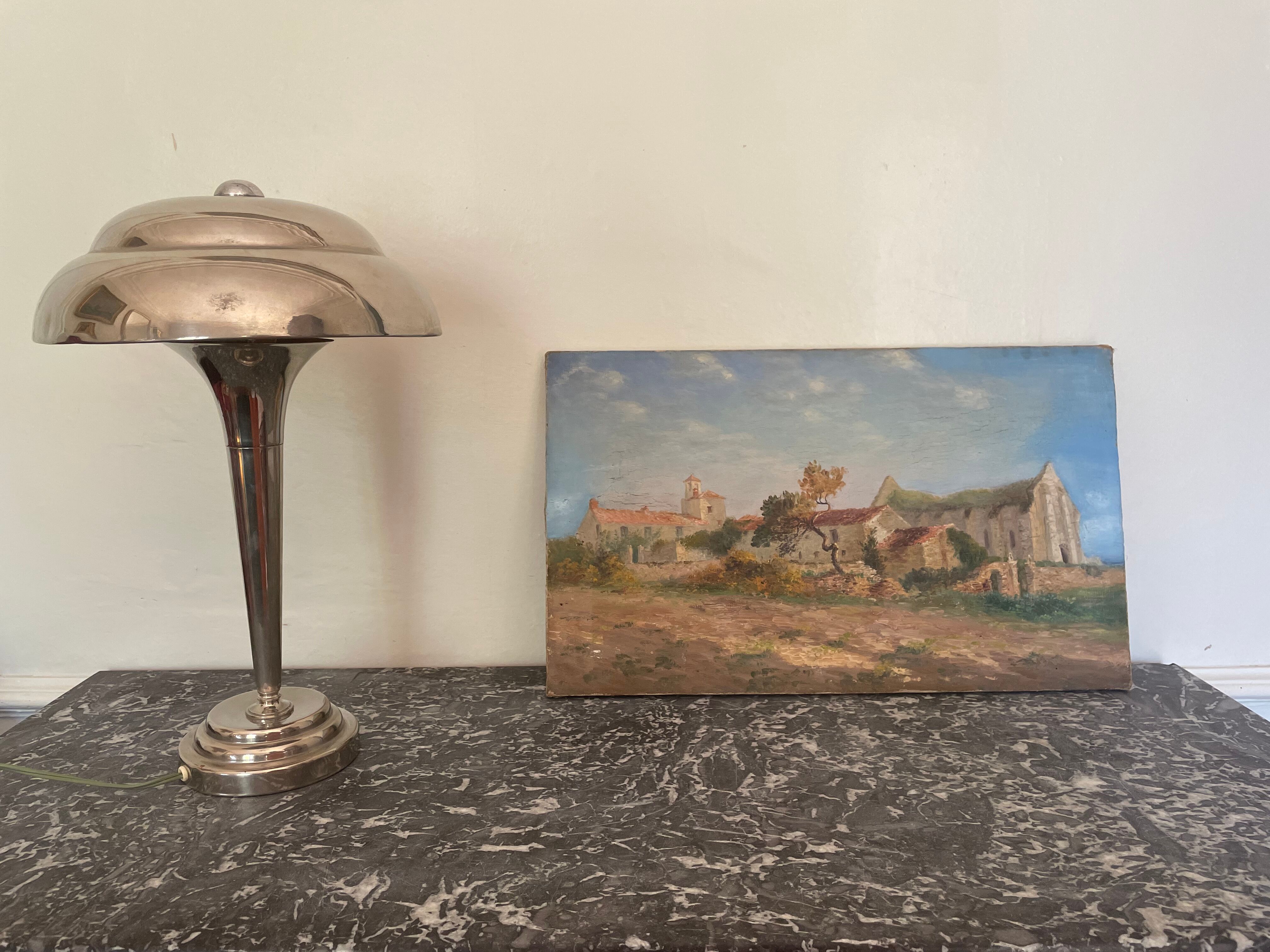 Huile sur toile paysage