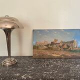 Oil on landscape canvas