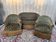Toad Salon – Floral Fabric & Golden Trimmings
