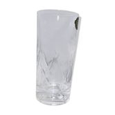 Service of 6 large glasses (orangeade, long drink) in Lorraine crystal from the boog Frères art tailor