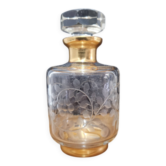 Luxurious Baccarat Crystal Flacon, France, 1890-1910