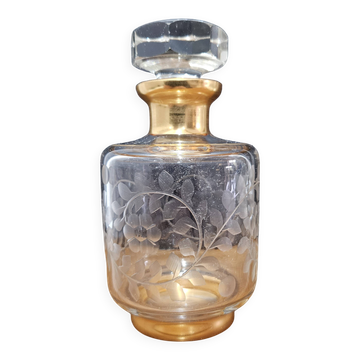 Flacon en cristal Baccarat luxueux, France, 1890-1910