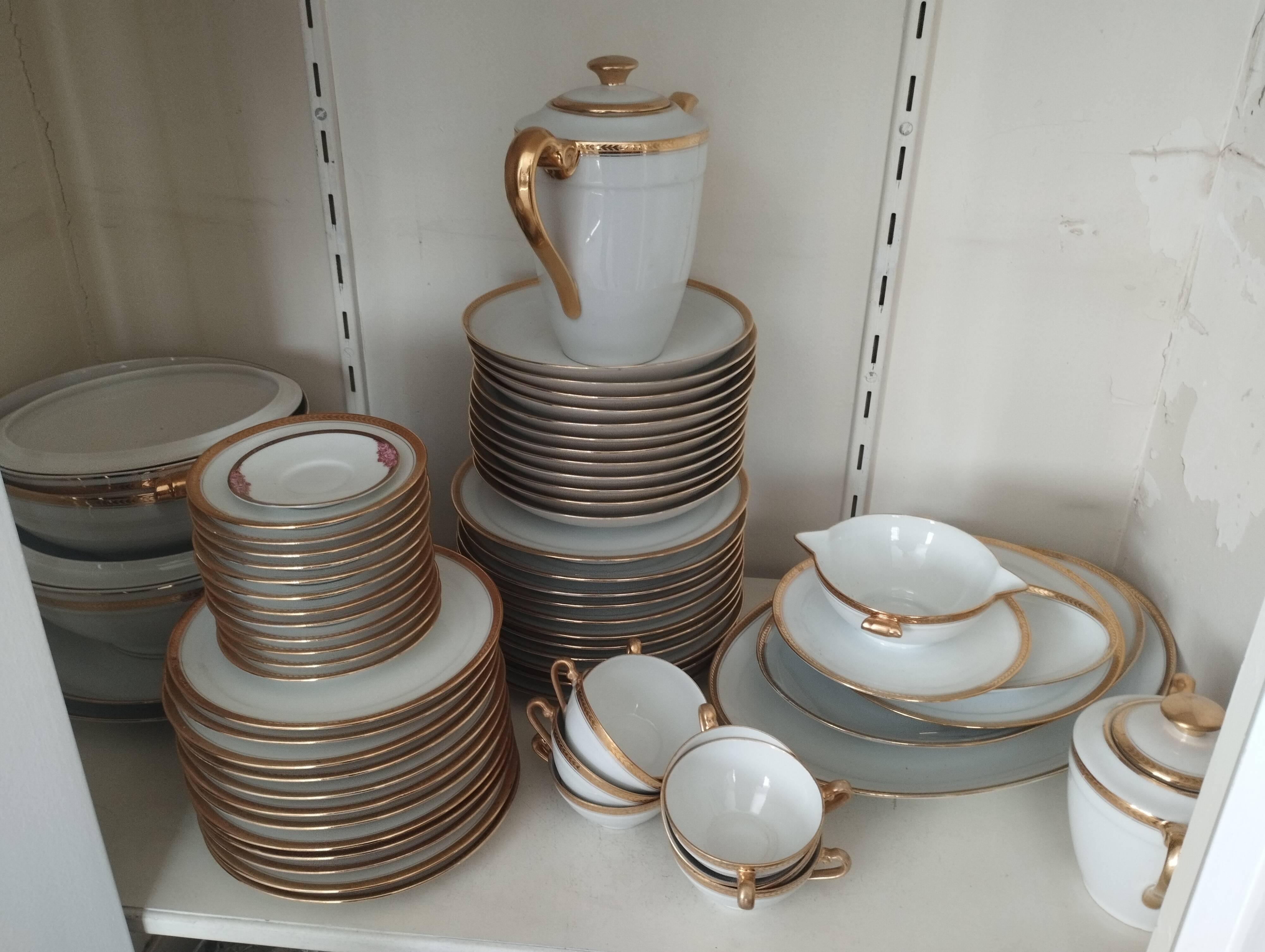 Reception service Limoges – Maison Charles Blancher - 76 pieces
