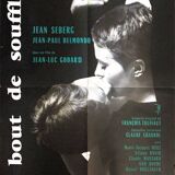 Movie poster "A bout de souffle" Jean-Luc Godard, Jean-Paul Belmondo 60x80cm 1960