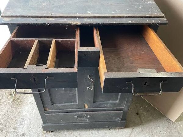 meuble de métier - Pupitre caisse - monacale