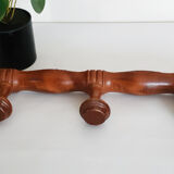 Wooden coat rack