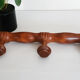 Wooden coat rack